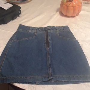 Jean skirt